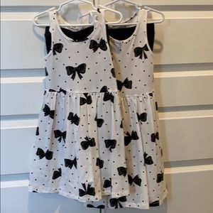 H & M Cotton Bow Dresses